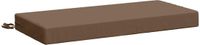 vidaXL Bankkussen SOEST 100% Polyester Taupe 80 x 40 x 8 cm