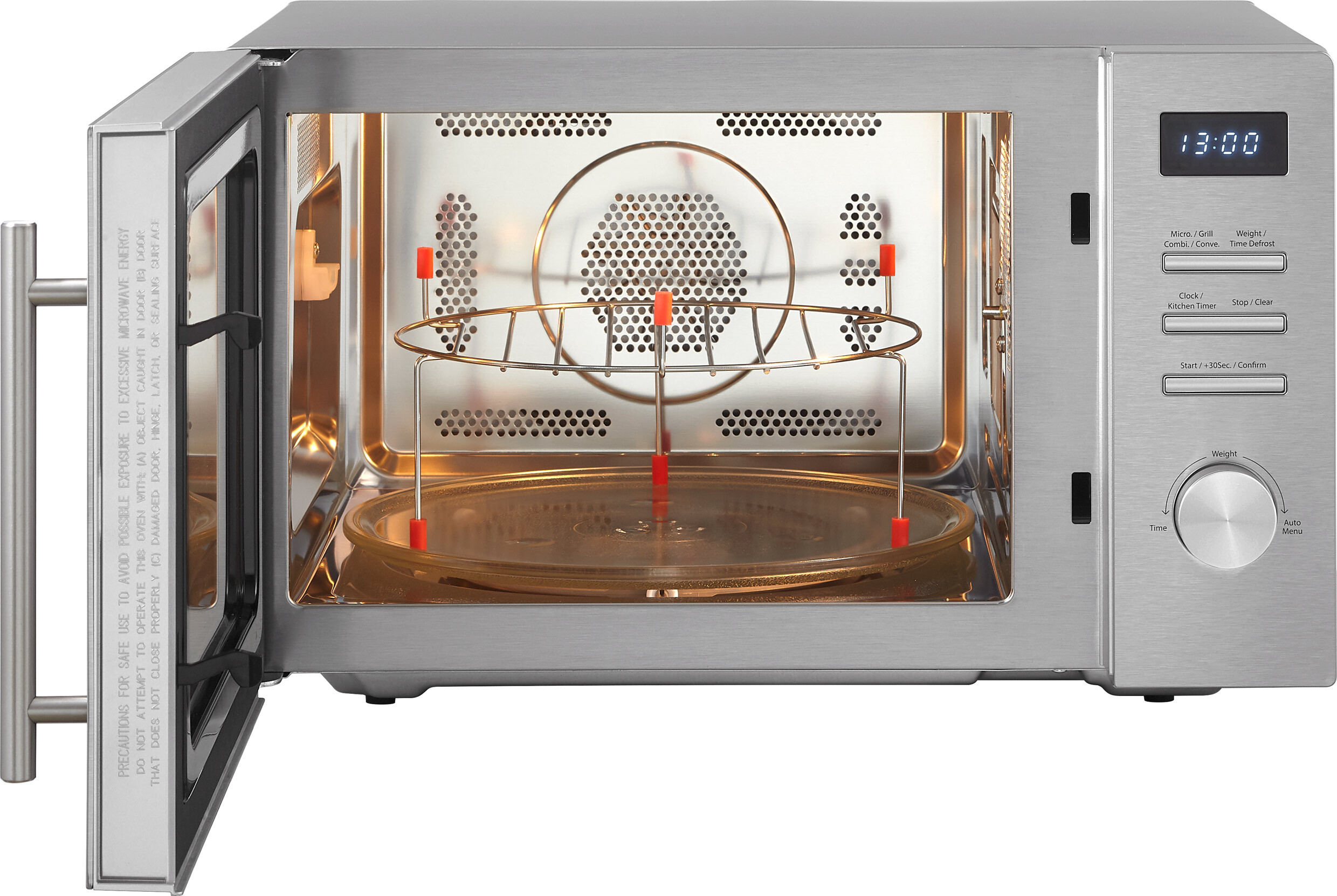 ETNA CMV334RVS - Combination Microwave - Stainless Steel - 34L - 1000W