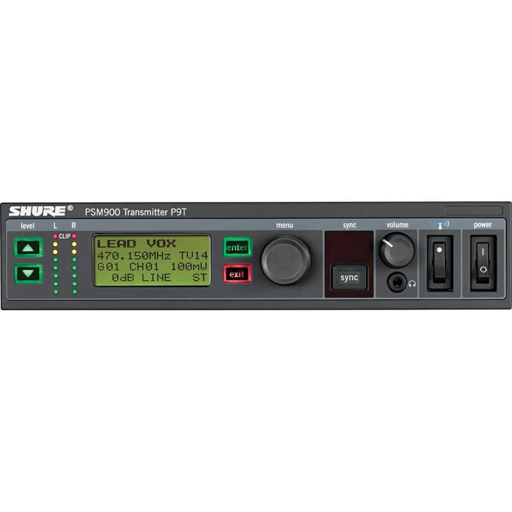 Shure PSM 900 P9T L6E In-Ear Monitor Transmitter (656-692 MHz)
