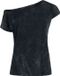 Outer Vision Top Marylin Dames T-shirt - zwart - XXL