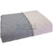 Caleffi - Gewatteerd sprei, effen, voor tweepersoonsbed, grijs