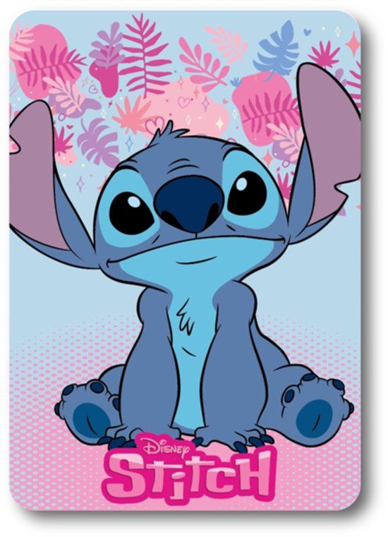 Lilo en Stitch Stitch Paradise Fleece deken 100 x 140 cm