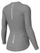 Maillot de cyclisme pour femme à manches courtes - Gris - Taille L