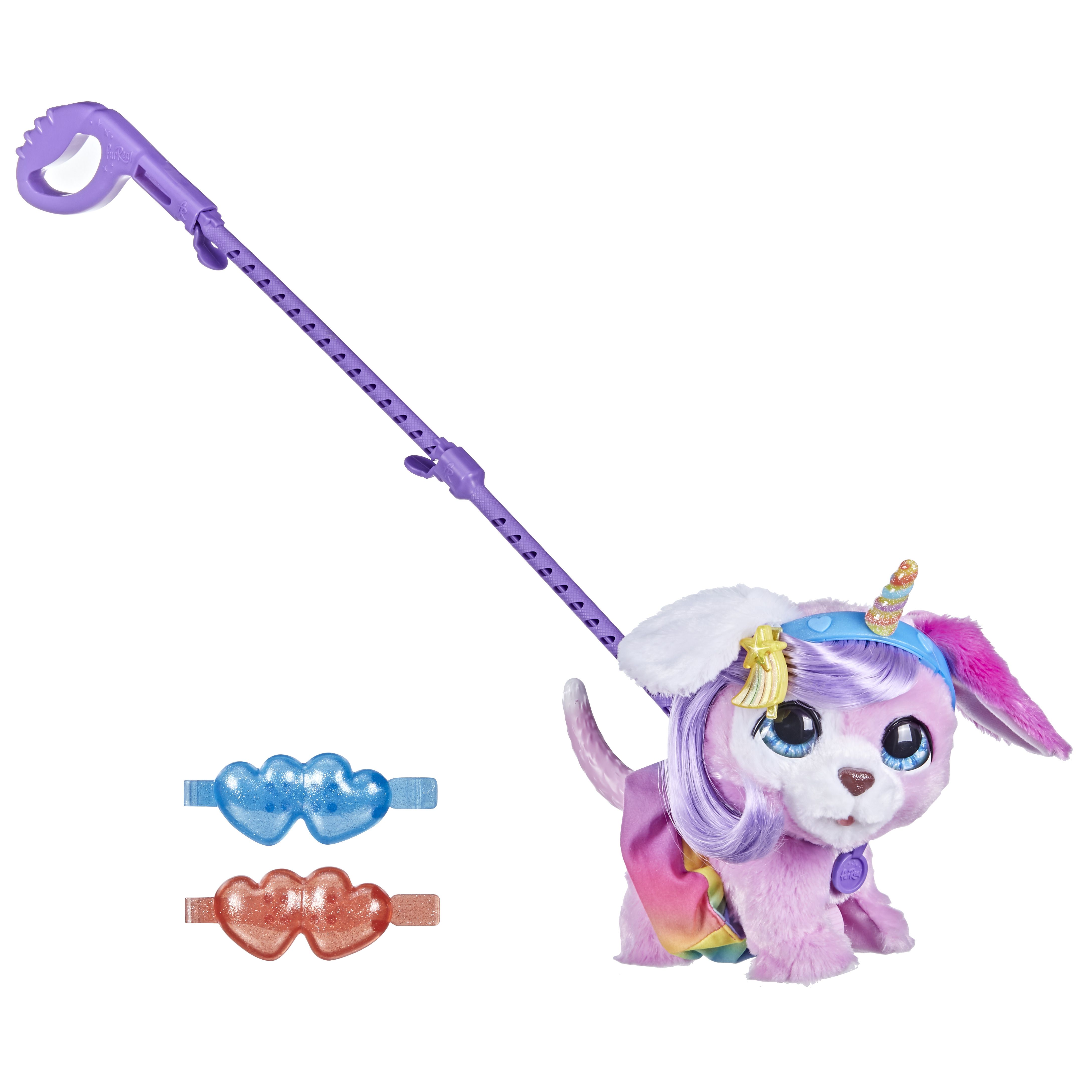FurReal Glamalots Interactieve Knuffel Hond - Meerkleurig