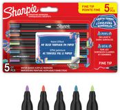 Sharpie Creative Marker Acrylverf Pennen | Aardetinten | Watergedragen Verfmarkers | Fijne Punt | Knutsel- en Kunstbenodigdheden | Diverse Kleuren | 5 Stuks