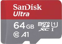 SanDisk 64 GB Ultra microSDXC 140 MB/s+SD-adapter