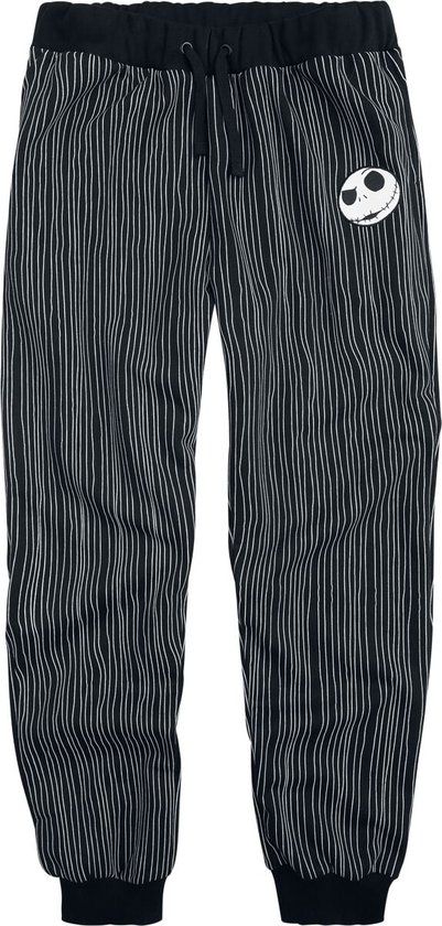 The Nightmare Before Christmas Pinstripe Jack Heren Trainingsbroek - zwart - S