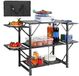 Mygroot - Opvouwbare Camping Keukentafel - Aluminium - Zwart