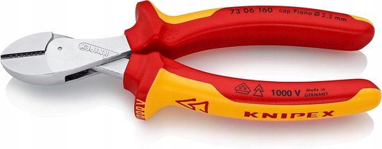 Knipex X-Cut zijsnijder 160 mm