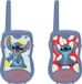 LEXIBOOK Talkie-walkie Disney Stitch, bereik 200 meter, 2 kanalen, blauw