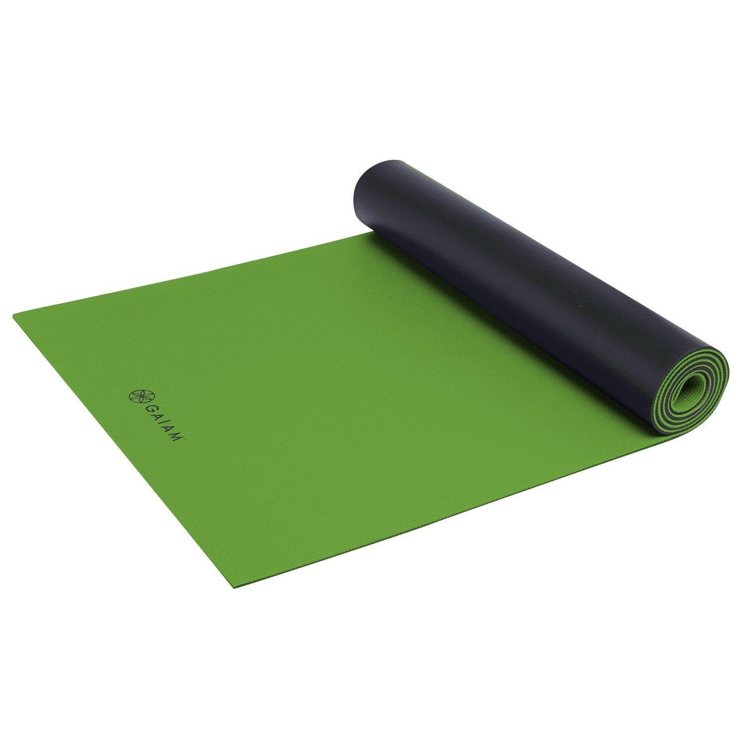 Gaiam Athletic Yoga Mat - 5mm - Groen