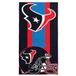Northwest NFL Buffalo Bills strandlaken, 30" x 60", zone lezen