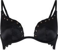 Hunkemöller Dames Lingerie Voorgevormde beugel bh Cierra - Zwart - maat D70