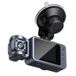 Dash Cam WiFi 4K à double objectif avec vision nocturne et objectif pivotant à 360°