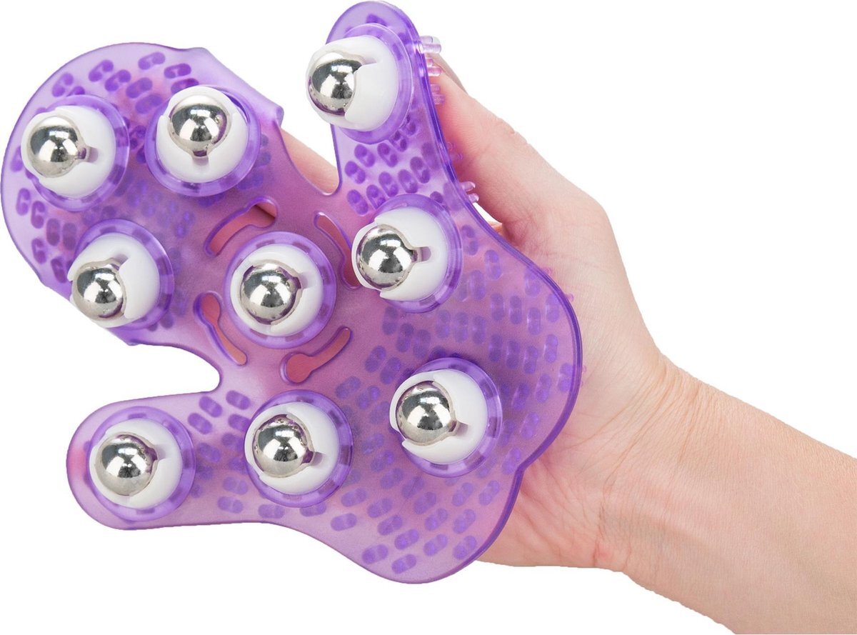 Bms Roller Balls Massager Paars