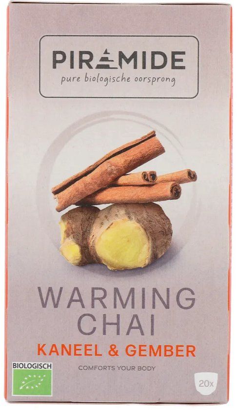 Piramide Warming Chai Kaneel & Gember Thee 20ZK