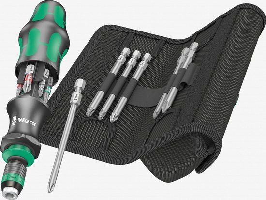 Wera 05051017001 Bitset 13-delig 1/4 (6.3 mm) Incl. bithouder