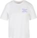 Mister Tee Dames-T-shirt Dreams Over Reality Tee MST220 Wit Katoen Regular Fit S