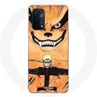 Maniacase Etui voor Oppo A74 5G Kurama Naruto Anime Poster