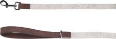 Hond Flamingo Pet Products FLA HONDENRIEM NELSON GRIJS 130CMX20MM
