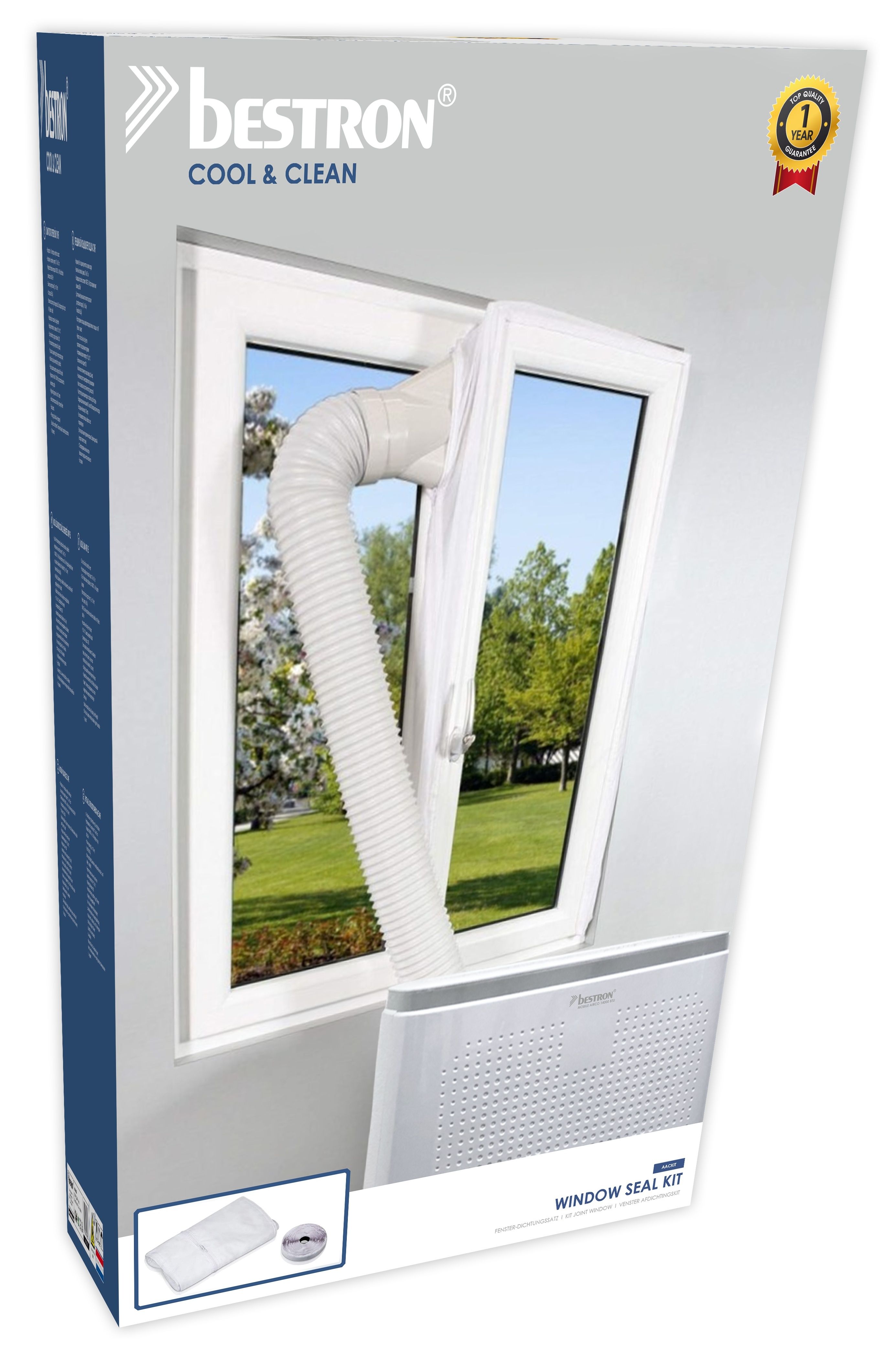 Bestron AACKIT - Accessoires voor airconditioning - wit