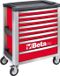 Beta Gereedschapswagen C39 met 8 laden - rood