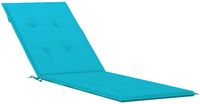 vidaXL Terrasstoelkussen Oxford Stof Turquoise