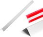 VEVOR 12x Muurrandbeschermer Hoekbescherming Hoekprofiel 50x50x1217mm 3M Plakband