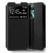 Cool Flip-cover voor Oppo Reno 11F 5G, glad, zwart