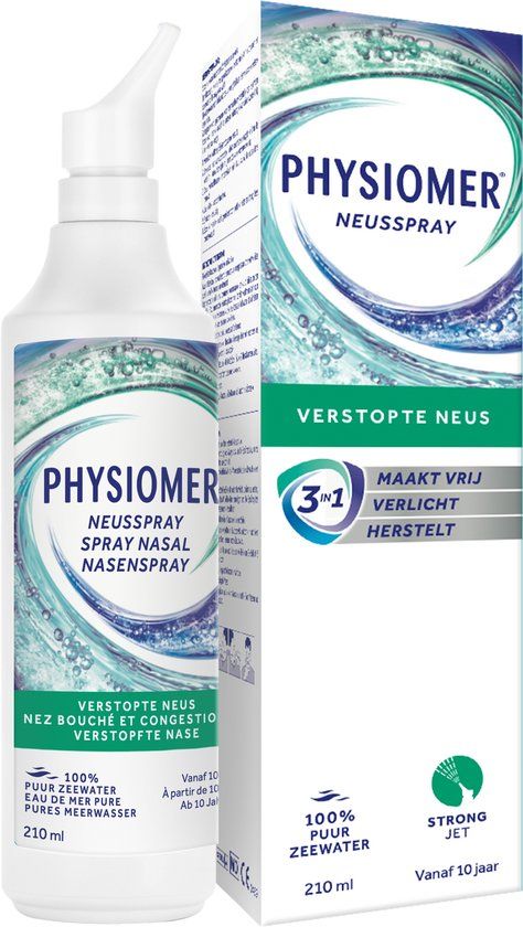 Physiomer Strong Jet 3 in 1 Neusspray - 210ml