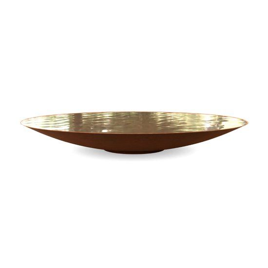Geroba Waterschaal Aquadi – Cortenstaal – Ø1200×161 mm – 4 mm dik