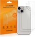 kwmobile 3x beschermfolie geschikt voor Apple iPhone 13 mini - Transparante bescherming voor achterkant smartphone