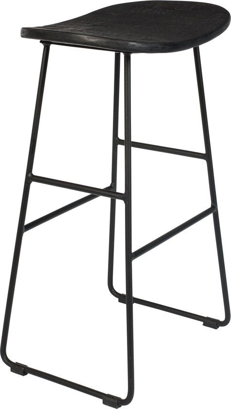 Housecraft Living Tangle Barkruk 65 cm Zwart