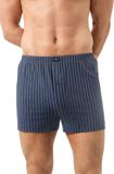 Mey Boxershort Serie Denim Stripes Yacht Blue