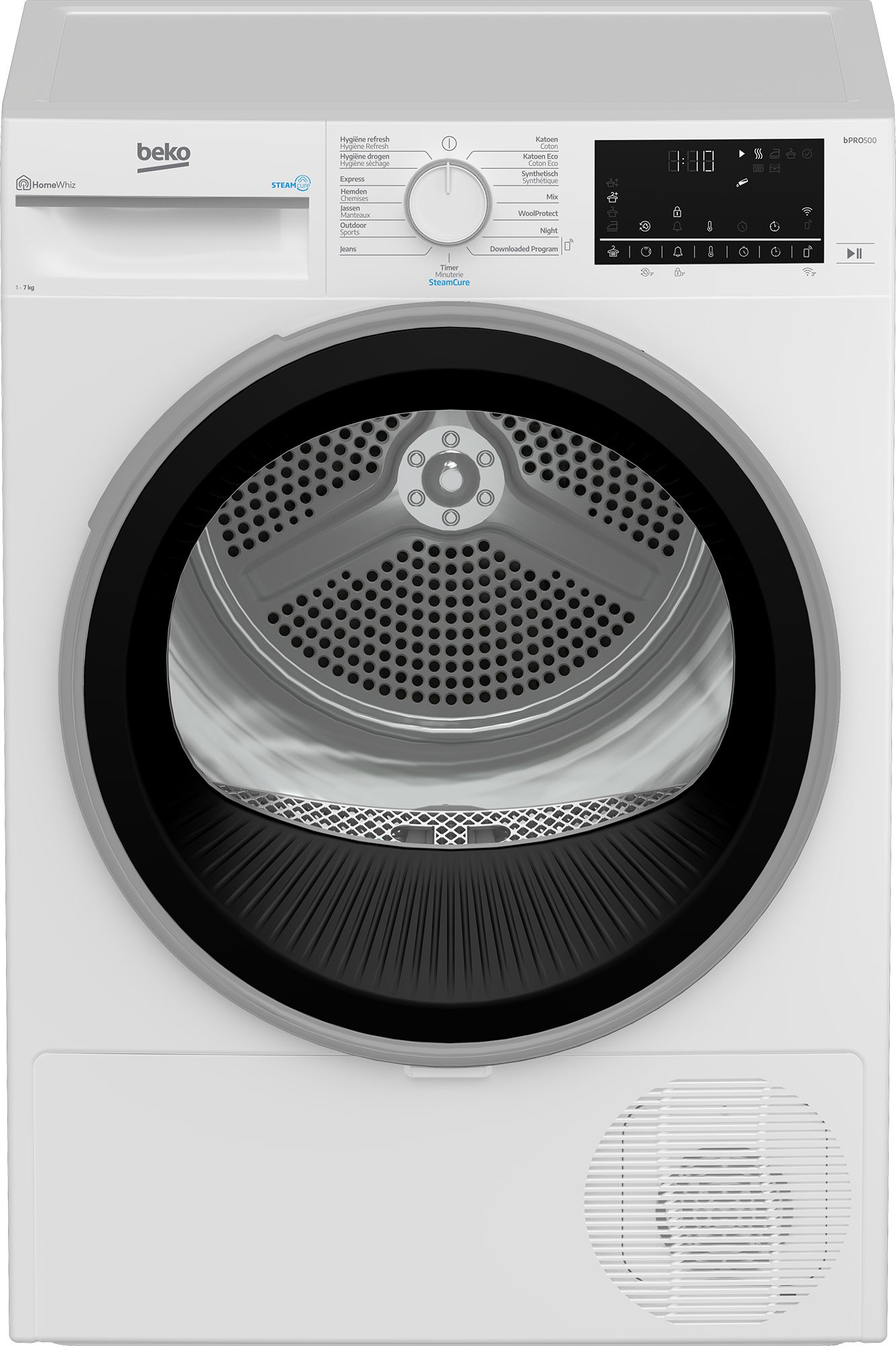 Beko B5T4724W Warmtepompdroger - 7kg - Energielabel B - Wit