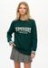 Superdry - Pull en tricot à motif jacquard ample - Femme - Coton - Vert