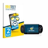 BROTECT - Screenprotector voor Sony Playstation PS Vita - Folie Beschermfolie transparant 2 Stuks