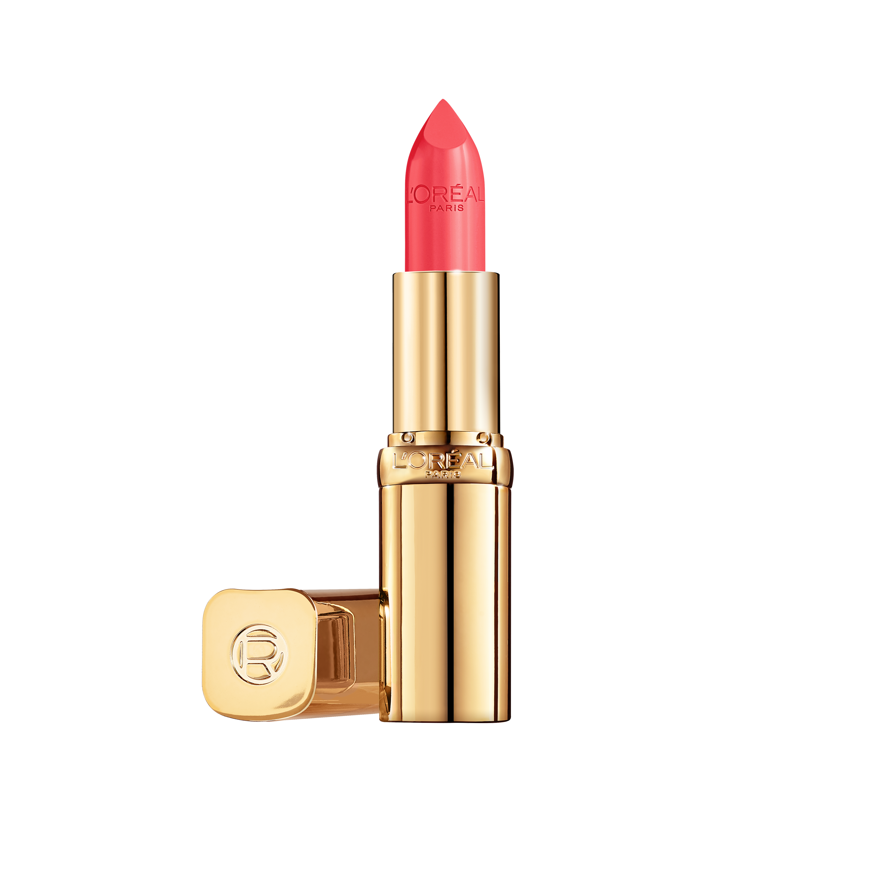 L'Oréal Color Riche Satin Lipstick - 145 L'Adresse - Oranje - Verzorgende lippenstift verrijkt met Arganolie - 4,54 gr