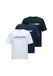 JACK & JONES Shirt 'JJABBO' navy / spar / wit