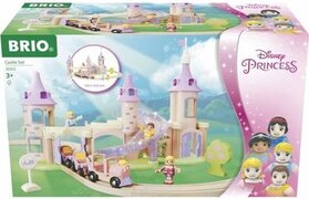 brio Disney Princess 33312 Traumschloss Eisenbahn-Set - Märchenhafte Ergänzung für die Holzeisenbahn - Empfohlen ab 3 Jahren