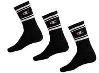 Champion Sokken - 3-Pack - Katoen - Zwart - Maat 39-42