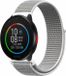 Strap-it Polar Nylon bandje geschikt voor Polar Ignite / Ignite 2 / Ignite 3 / Unite / Polar Pacer - Zeeschelp Grijs
