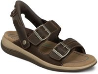 Orthofeet Damessandalen Minerva Hands Free Bruin Leer Maat 38