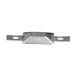 RECAMBIOS MARINOS SLU Anode plate, zinc, pre-drilled, hole spacing 180 mm, 1 kg
