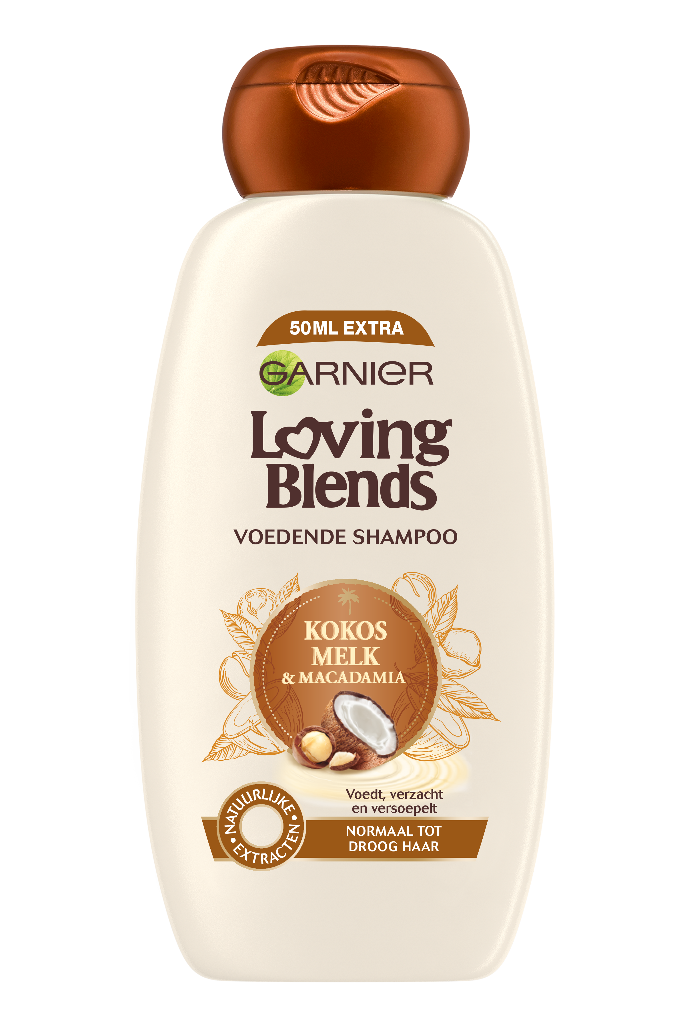 Garnier Loving Blends Kokosmelk & Macadamia Shampoo - 300 ml
