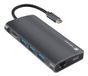 Natec NMP-2162 Station d'accueil USB-C - Gris