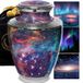 Galaxy Crematie Urnen voor Ashes Adult Medium, Small & Large Crematie Urnen voor Ashes Volwassen Galaxy Urn voor Begrafenis, Begrafenis of Thuis
