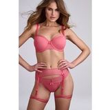 Marlies Dekkers Peekaboo Pink Lemonade Plunge Balcony Bra 75F Rose