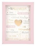 Depesche 11626-005 - fotolijst met complimenten - kleine decoratieve lijst met schattige spreuk ca. 12 x 9 x 1,9 cm - ideaal als geschenk of kleine attentie