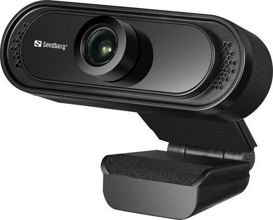 Sandberg USB Webcam 1080P Saver - 1080P - Zwart